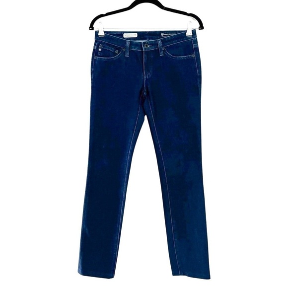 AG Adriano Goldschmied The Stilt Cigarette Leg Jean in Dark Wash sz 26 - Picture 2 of 9